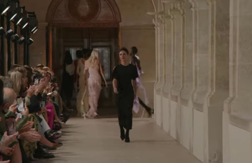 Victoria Beckham wybuchła płaczem po pokazie na Paris Fashion Week