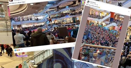 Szturm na galerię. "Omikron było czuć w powietrzu"