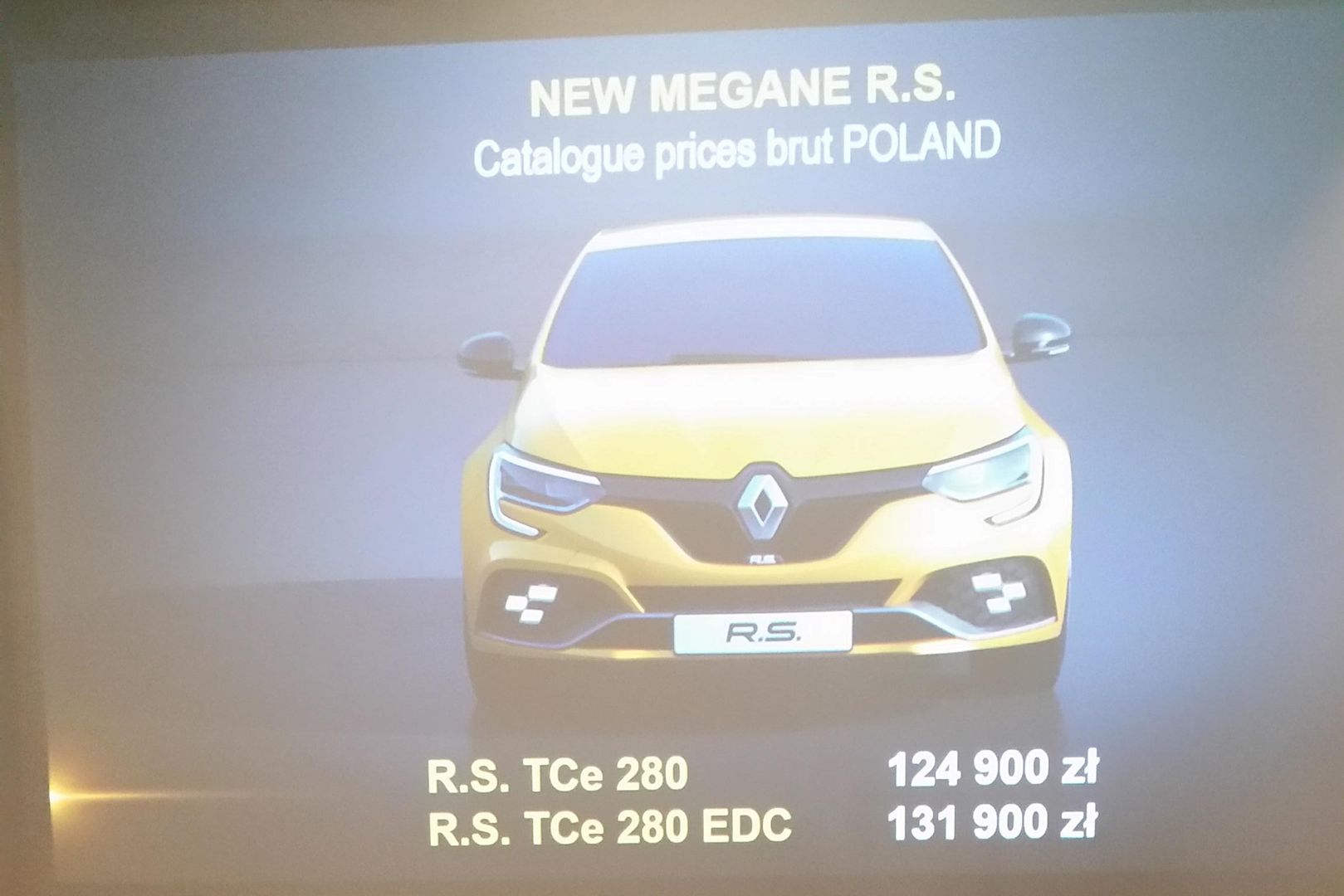 Renault Megane R.S. - ceny