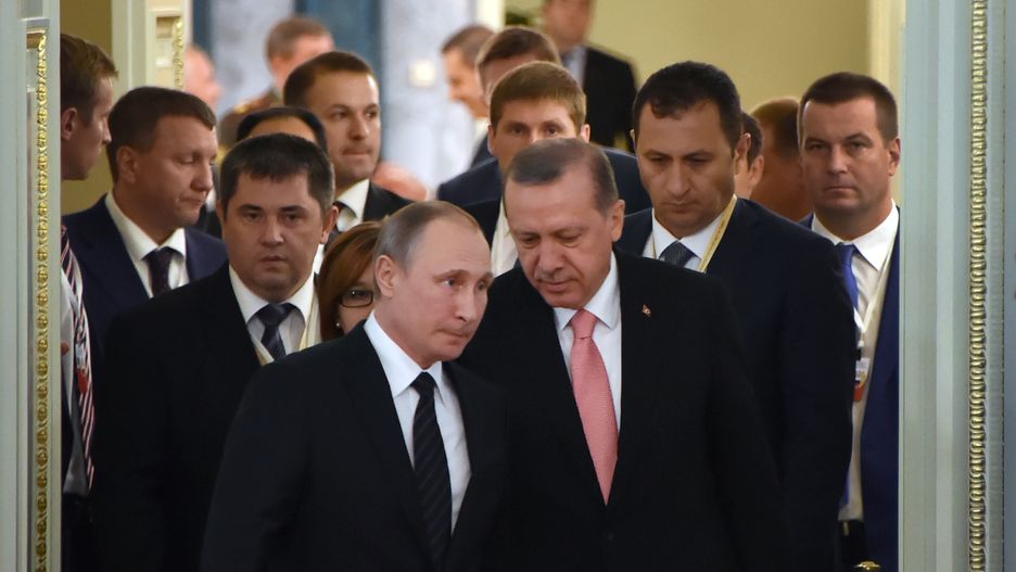 Władimir Putin i Recep Tayyip Erdoğan