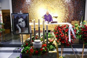 Kraków: Pierwsza rocznica ostatniego pożegnania Elżbiety Zającówny