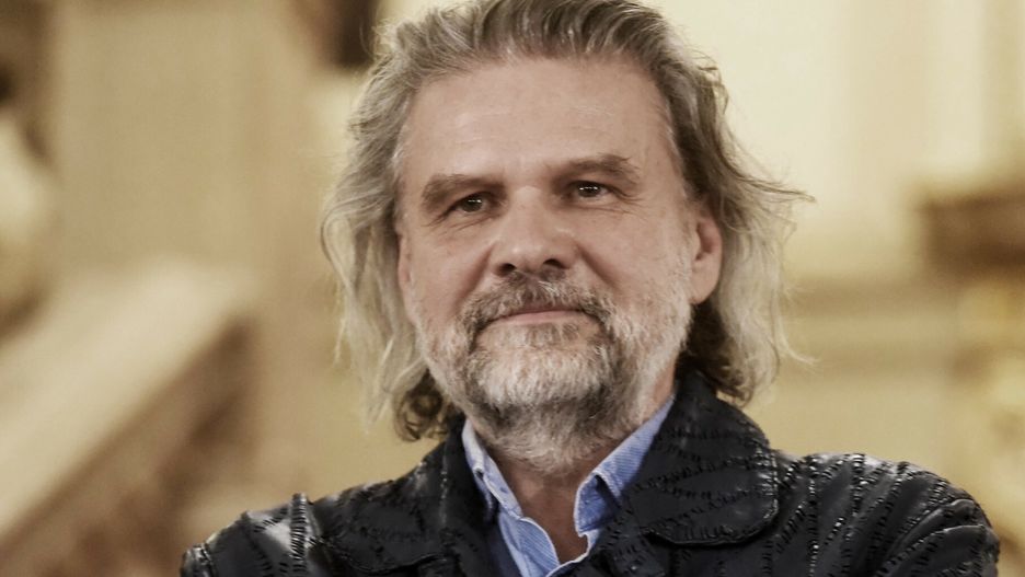 Konferencja ws. odwo?ania dyrektora Teatru im. Juliusza S?owackiego17.02.2022 Krakow. Teatr im. Juliusza Slowackiego. Konferencja prasowa dyrektora Krzysztofa Gluchowskiego i calego zespolu teatru w sprawie wszczecia przez Marszalka Malopolski procedury odwolania dyrektora.  N/z Dyrektor Krzysztof Gluchowski  Fot. M.Lasyk/REPORTERM.Lasyk/REPORTER
