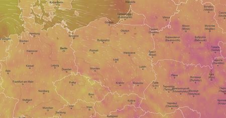 Pogoda na weekend. Wracają upały i burze. Uwaga na niszczycielski wiatr