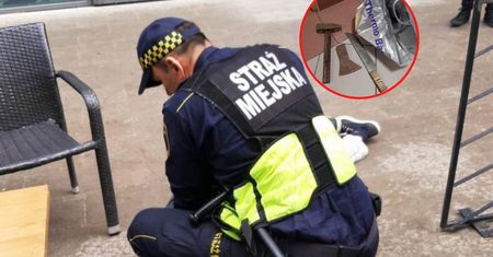 Makabryczne sceny w galerii handlowej. Wyciągnął maczetę