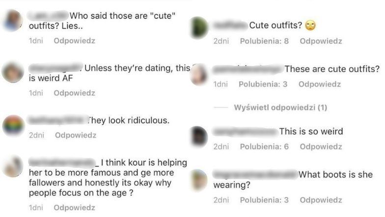 Internauci krytykują Kourtney Kardashian i Addison Rae w marynarkach od Maffashion