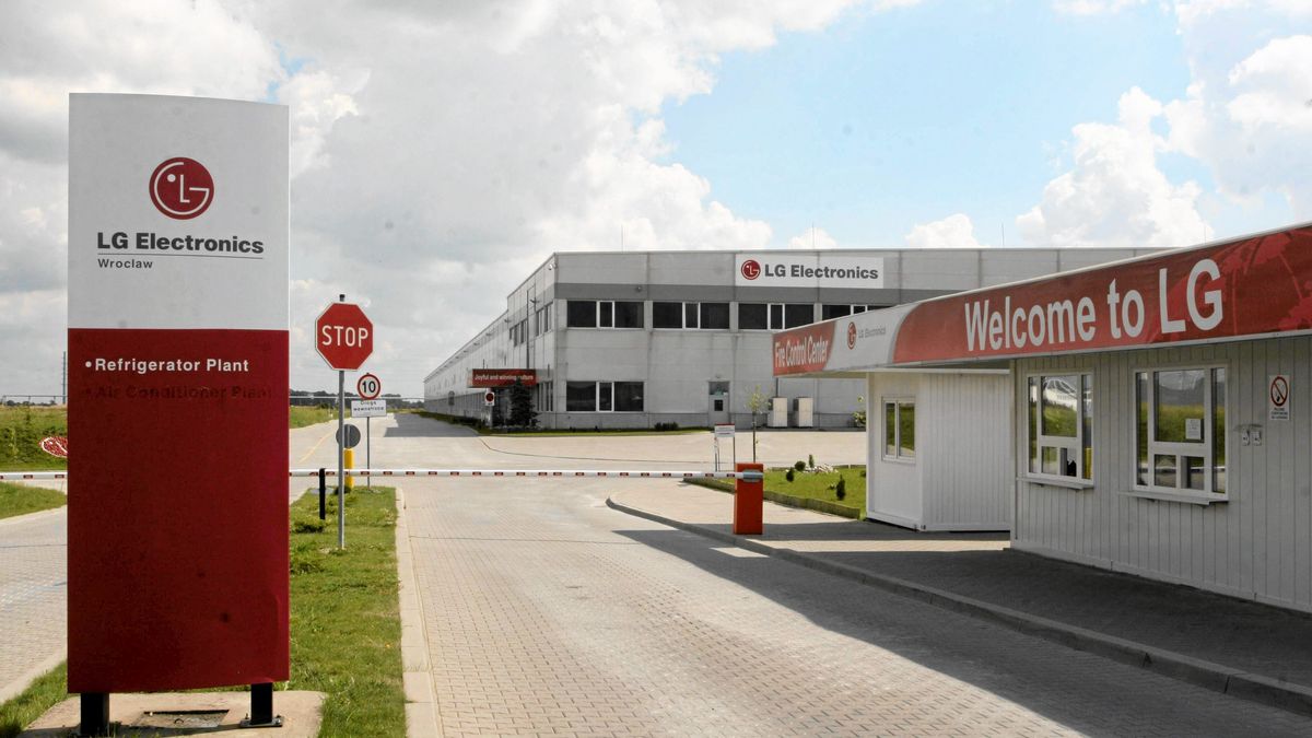 Zakład LG Electronics pod Wrocławiem