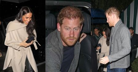 Książę Harry i Meghan Markle w stylizacji za kilkadziesiąt tysięcy imprezują w ekskluzywnym klubie DLA WYBRANYCH (ZDJĘCIA)