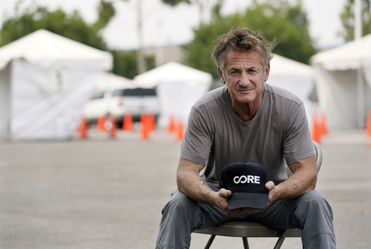 Sean Penn
Community Organized Relief Effort (CORE) founder Sean Penn poses for a portrait at a CORE coronavirus testing site at Crenshaw Christian Center, Friday, Aug. 21, 2020, in Los Angeles. (AP Photo/Chris Pizzello)
Chris Pizzello