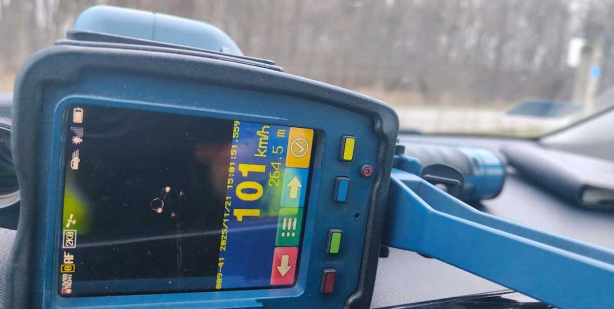Sońsk: 54-latek zatrzymany za ponad 100 km/h w terenie zabudowanym