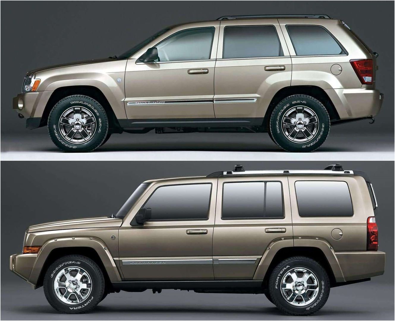 Jeep Gran Cherokee WK to mniejszy bliźniak techniczny Commandera XK