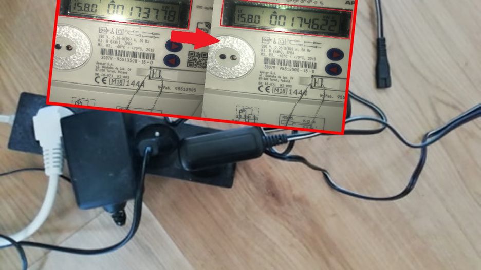 Oto odczyty mojego licznika tydzień po tygodniu
