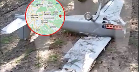 Dron rozbił się koło Moskwy. Co chcą ukryć Rosjanie?