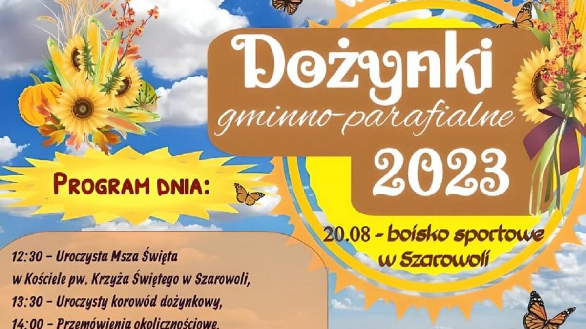 Dożynki w Szarowoli 2023