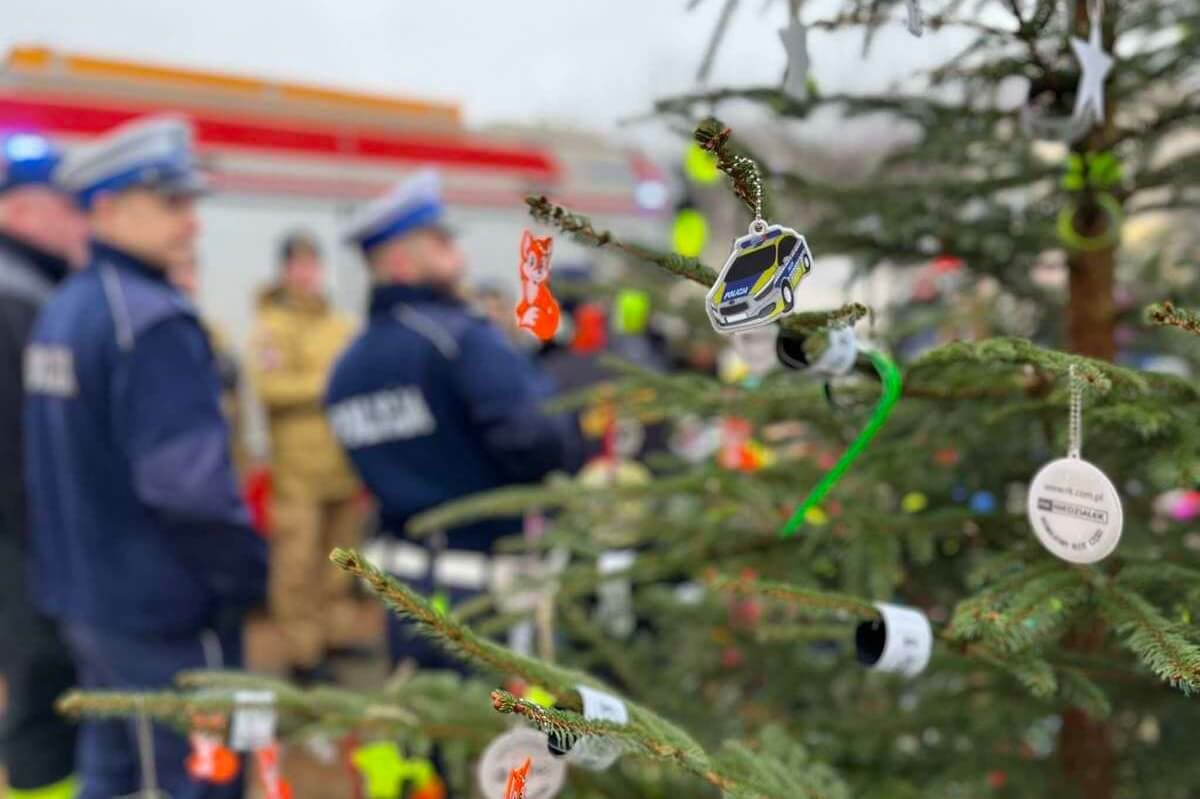 Odblaskowa Choinka w Świdniku