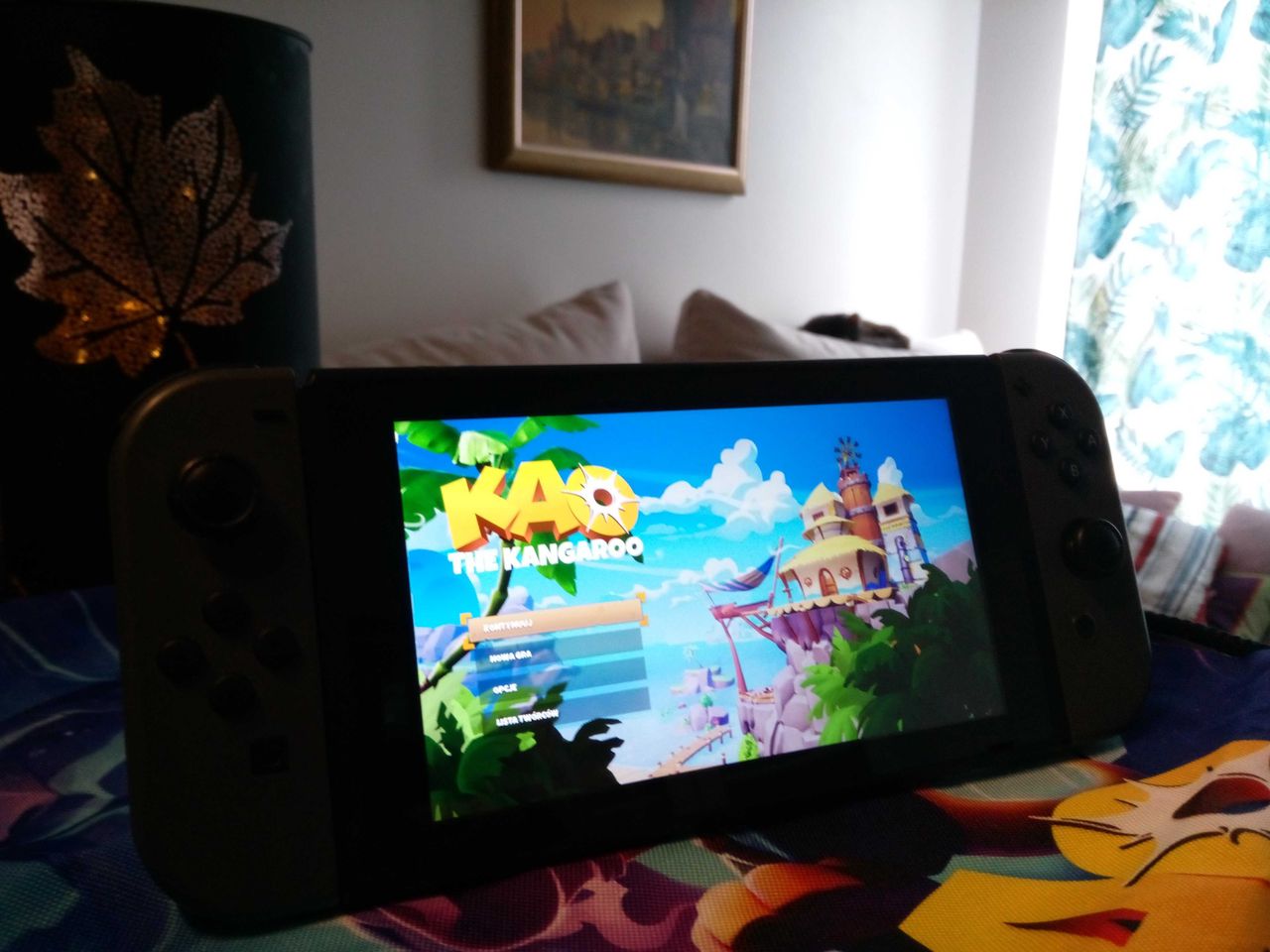 Kangurek Kao na Nintendo Switch