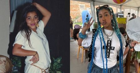 Kim Kardashian pokazała, jak wyglądała w wieku swojej starszej córki. Uderzające podobieństwo? (FOTO)