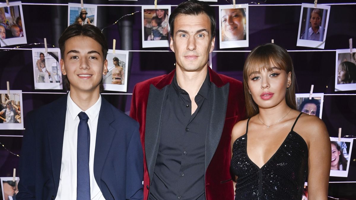 Jarosław Bieniuk z dziećmi