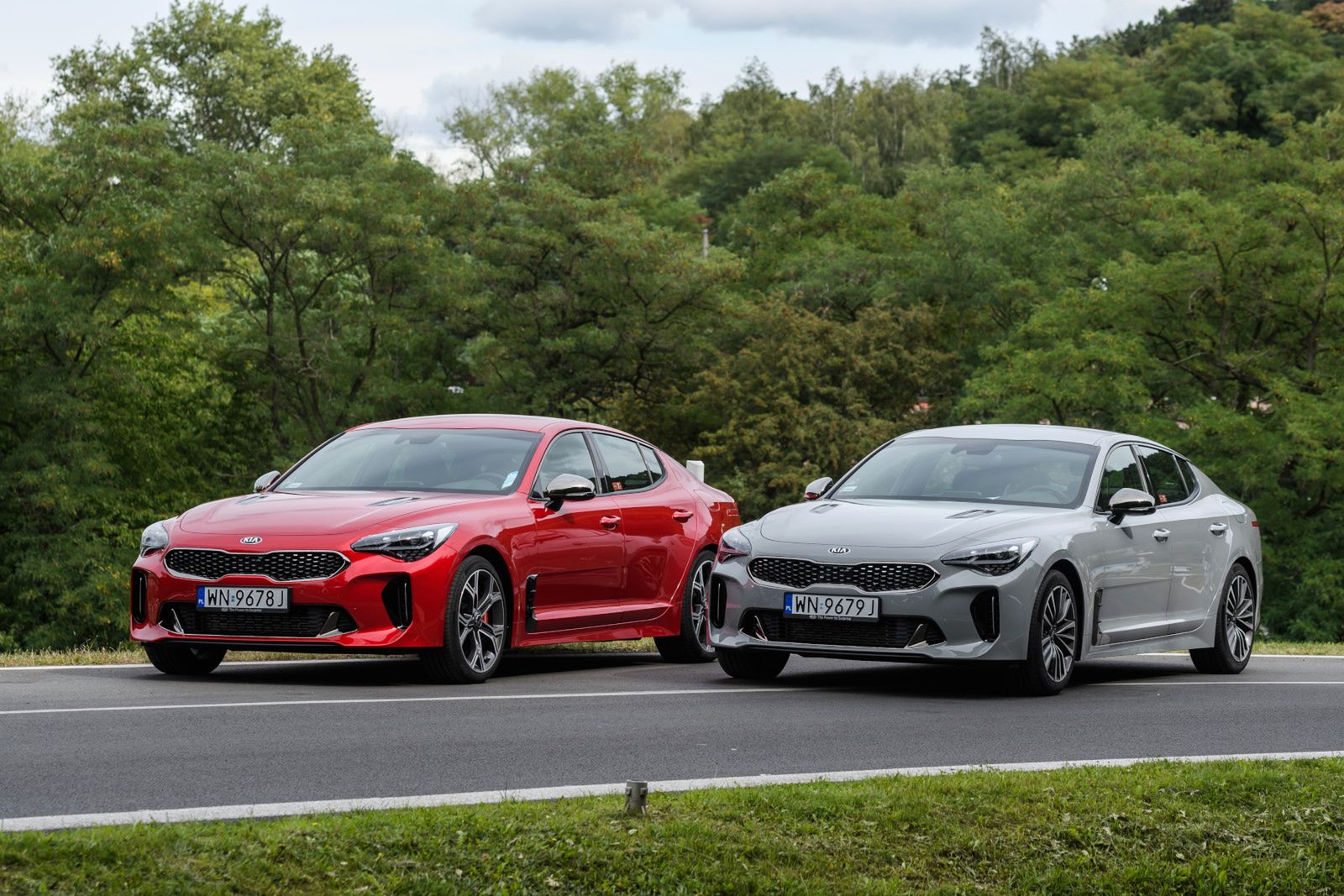 Czerwony jest najchętniej wybieranym kolorem Stingera (fot. Kia Motors Polska)