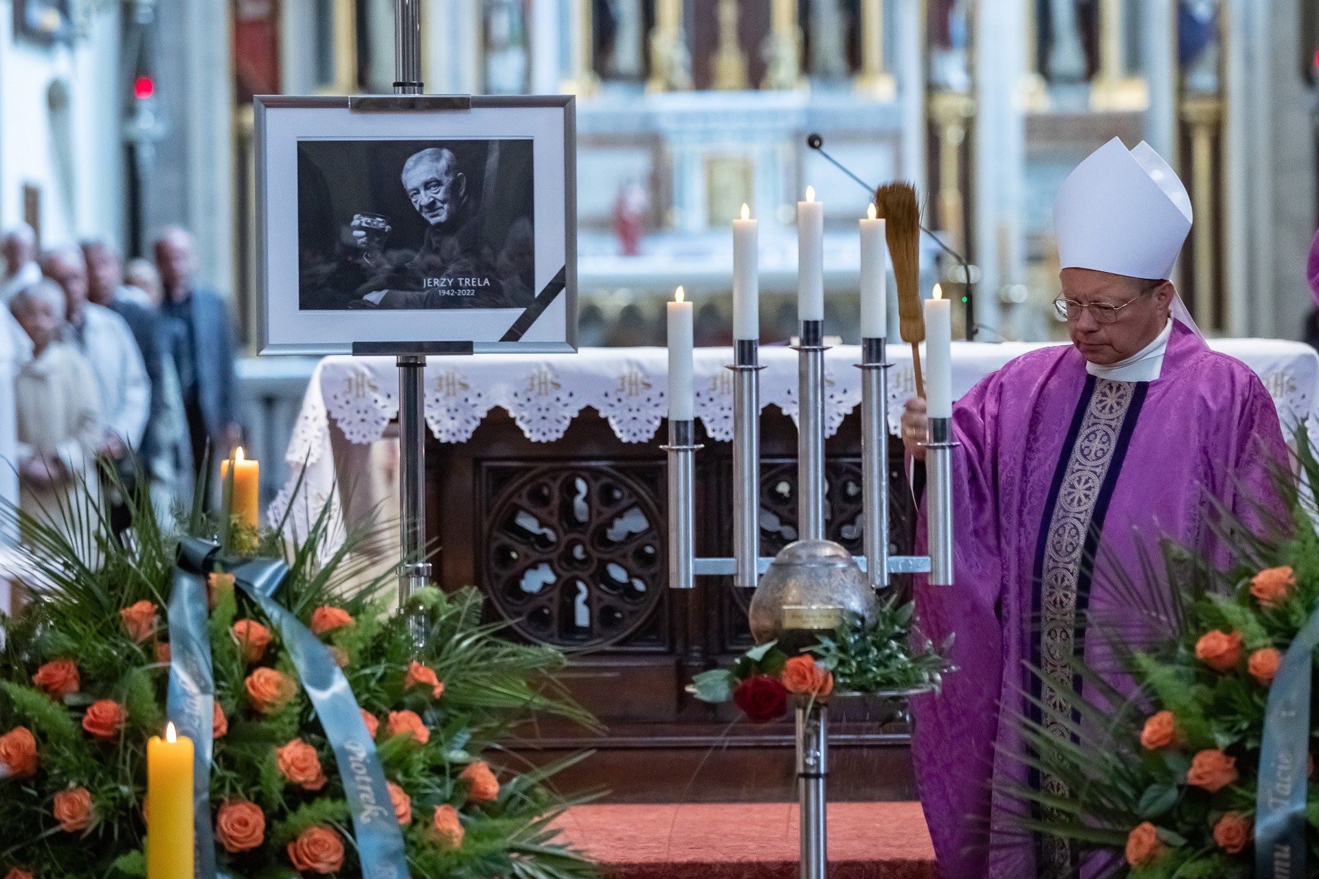 Rok 2022 Uroczystości pogrzebowe Jerzego Treli