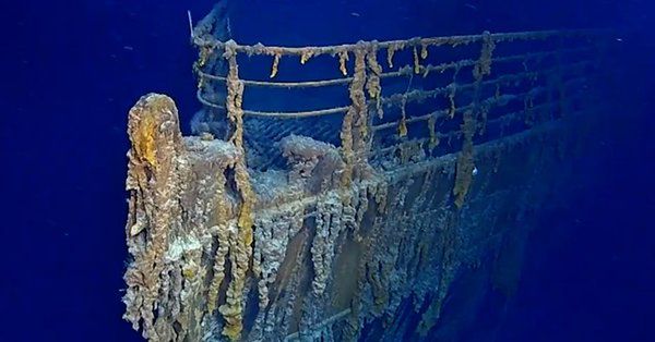 Titanic się rozpada. Wrak statku w coraz gorszym stanie 