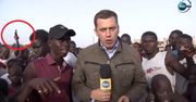 Broń za plecami reportera TVN w Senegalu. "Nie czułem się niebezpiecznie"