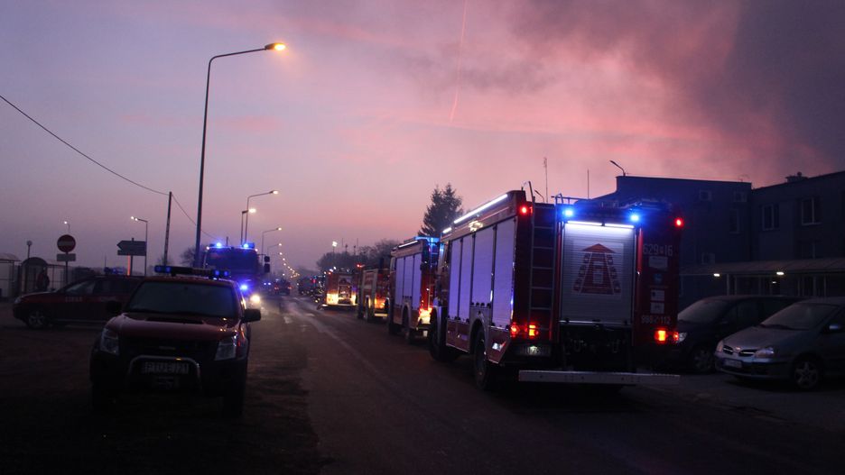 Pożar w Turku. Płoni Profim 
