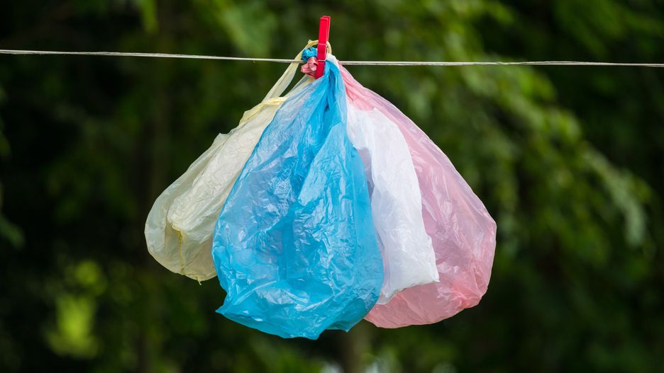 Plastikowe reklamówki są poważnym problemem dla środowiska 