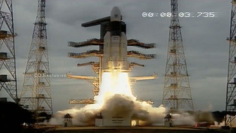 Indie: druga próba wysłania Chandrayaan-2 na Księżyc.
