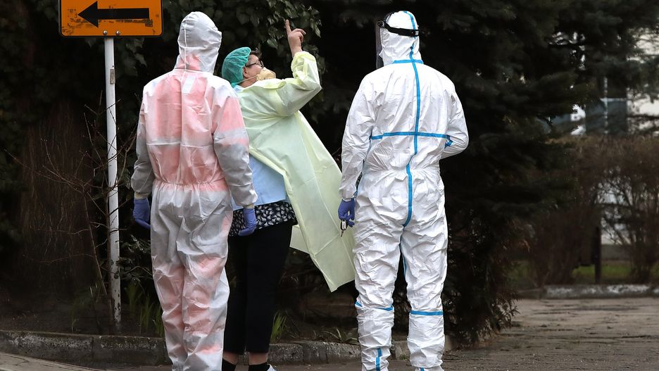Wojewódzki Szpital Zakaźny w Warszawie.