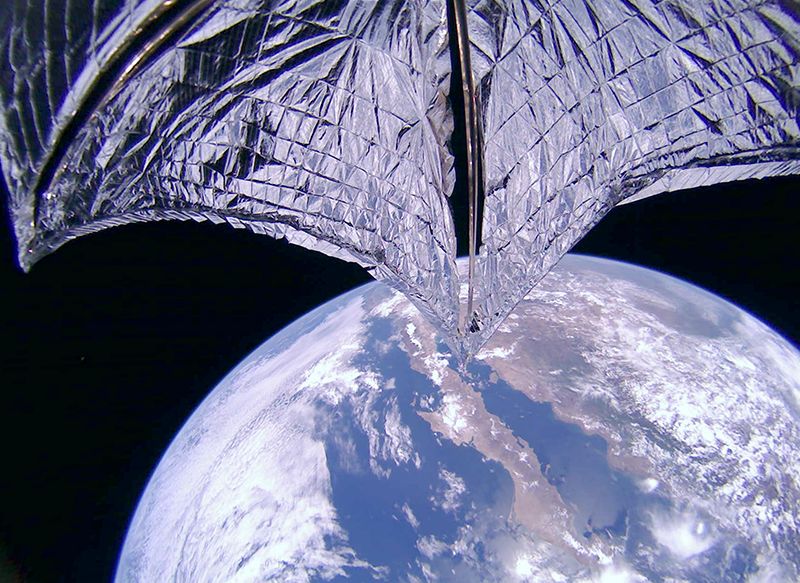 LightSail 2. Żagiel kosmiczny pomyślnie rozłożony