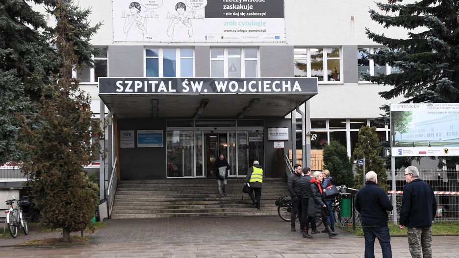 Gdańsk. Szpital św. Wojciecha