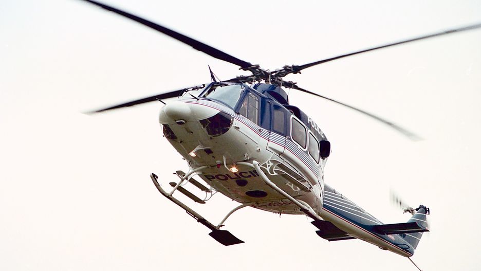 Sześciolatek oślepił pilotów helikoptera czeskiej policji