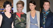 Joanna Jabłczyńska, Kasia Cichopek i Ilona Felicjańska na wieczorze galowym Rekord z Fantazją