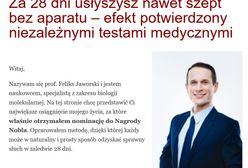 Nieistniejący profesor leczy głuchotę olejkiem
