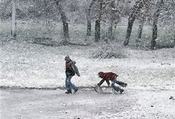 Intensywne opady śniegu w Sudetach