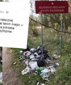 "No i się wkur...em". Chajzer zabiera się za zaśmiecających las