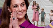 Dzieci księżnej Kate noszą identyczne ubrania. Tym razem to nie przez protokół