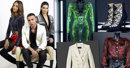Hot! Wyciekły zdjęcia całej kolekcji Balmain dla H&M [PONAD 100 ZDJĘĆ]