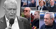 Tłumy pożegnały Wojciecha Młynarskiego. Najbliższa rodzina, przyjaciele, gwiazdy, były prezydent... [ZDJĘCIA]