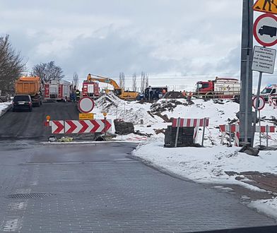 Tragiczny wypadek w Białymstoku. Ziemia przysypała robotników