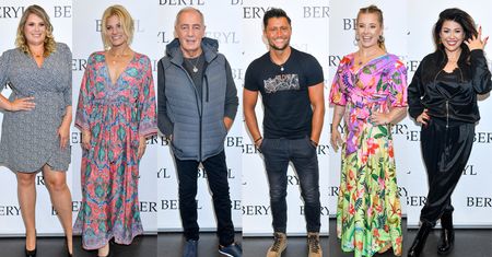 Gwiazdy na charytatywnym pokazie mody: Ela Romanowska, Anna Głogowska, Iwona Węgrowska, Piotr Mróz, Karol Strasburger...