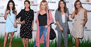 Gwiazdy na świątecznym spotkaniu charytatywnym w Pasażu Tesco: Klaudia Halejcio, Aneta Zając, Edyta Herbuś, Agnieszka Kaczorowska