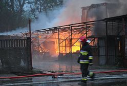 Pożar w budynku uniwersytetu w Szczecinie