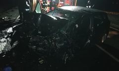 Wypadek na DK 5. Zderzyły się cztery auta