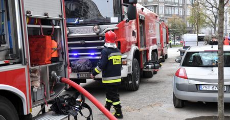 Szczecin. Pożar w kamienicy. Są ofiary i ranni
