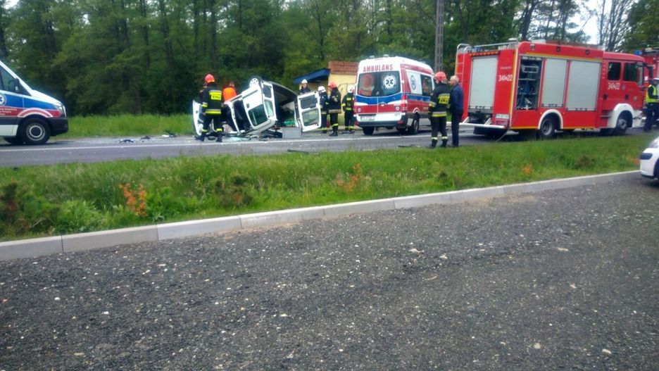 Do wypadku doszło w Pamięcinie w Wielkopolsce