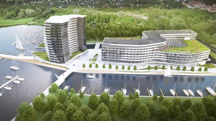 Obiekty zostaną wybudowane tuż nad brzegiem jeziora