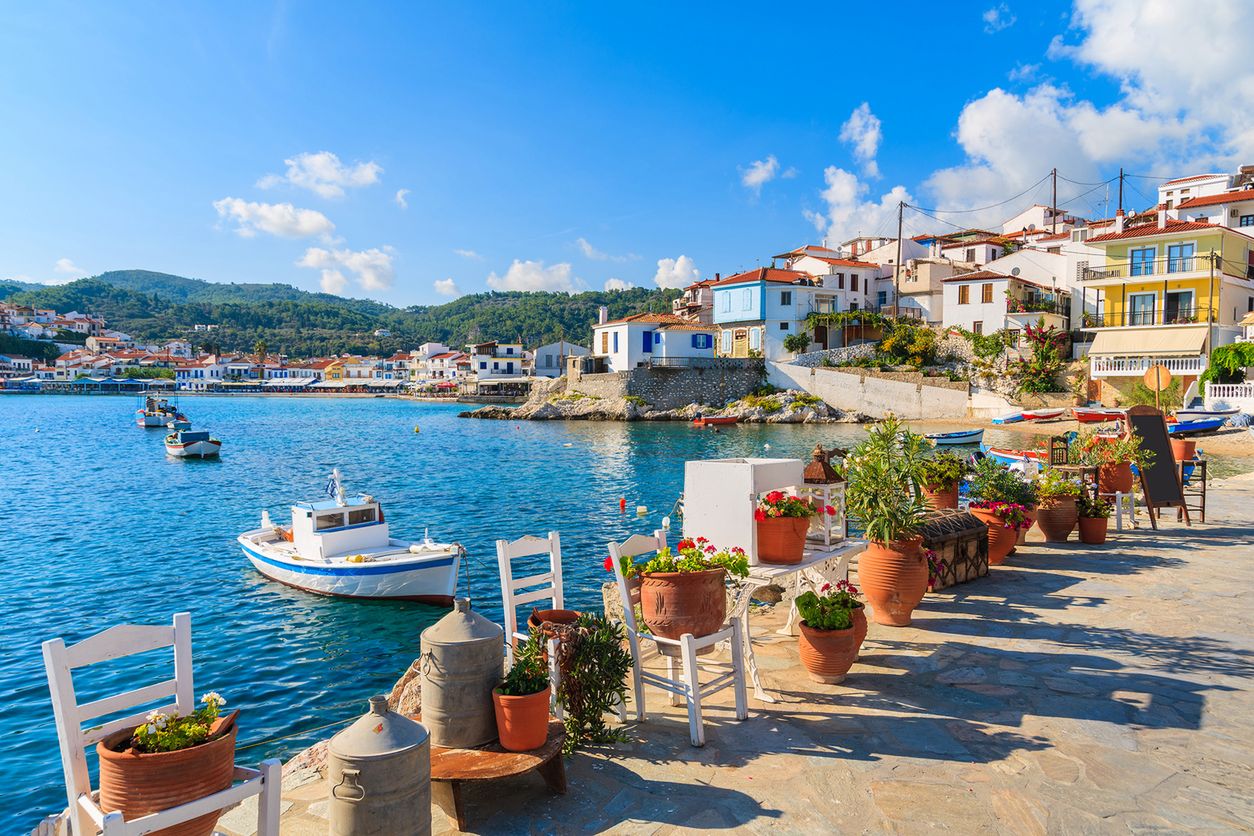 Samos is a Greek island in the eastern Aegean Sea, south of Chios, north of Patmos. 