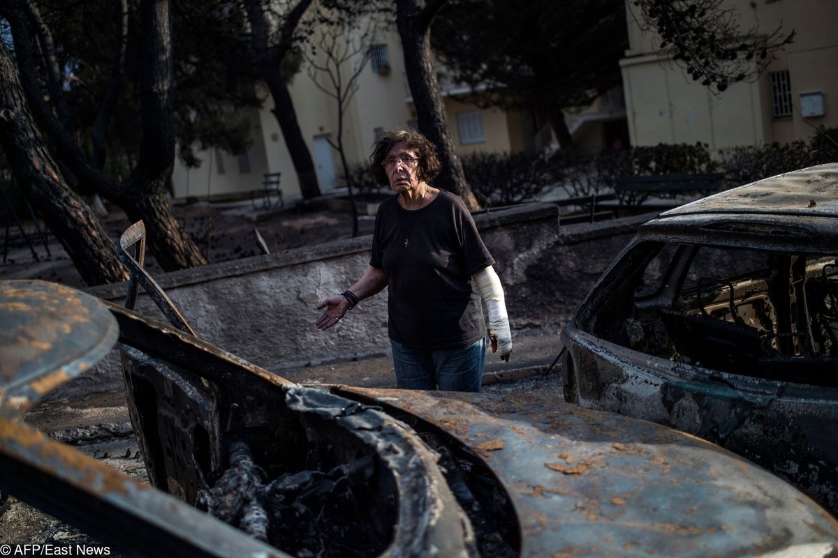 Wzrosła liczba ofiar koszmarnych pożarów w Grecji. Nowe fakty