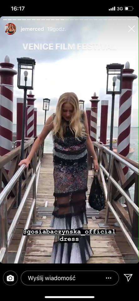 Jessica Mercedes na Festiwalu Filmowym w Wenecji podbija czerwone dywany